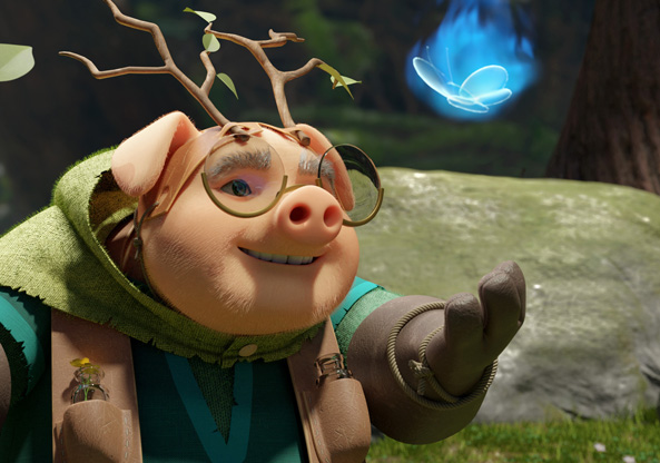 Eógan The Druid Pig